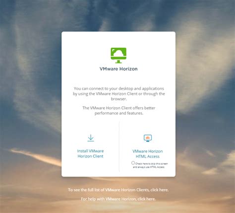 wvoce web login|VMware Horizon.